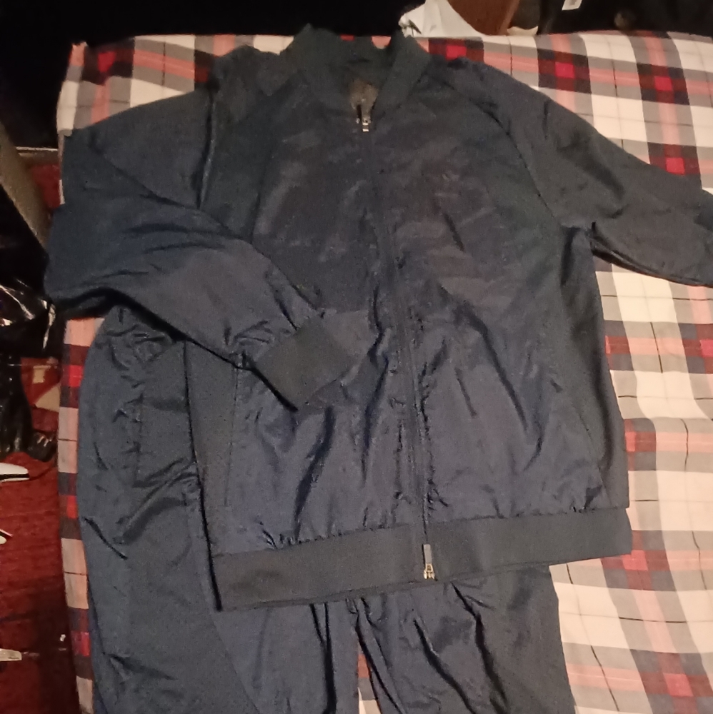 Air Jordan Dark Blue Retro 2 Piece Jumpsuit. Perfect Condition